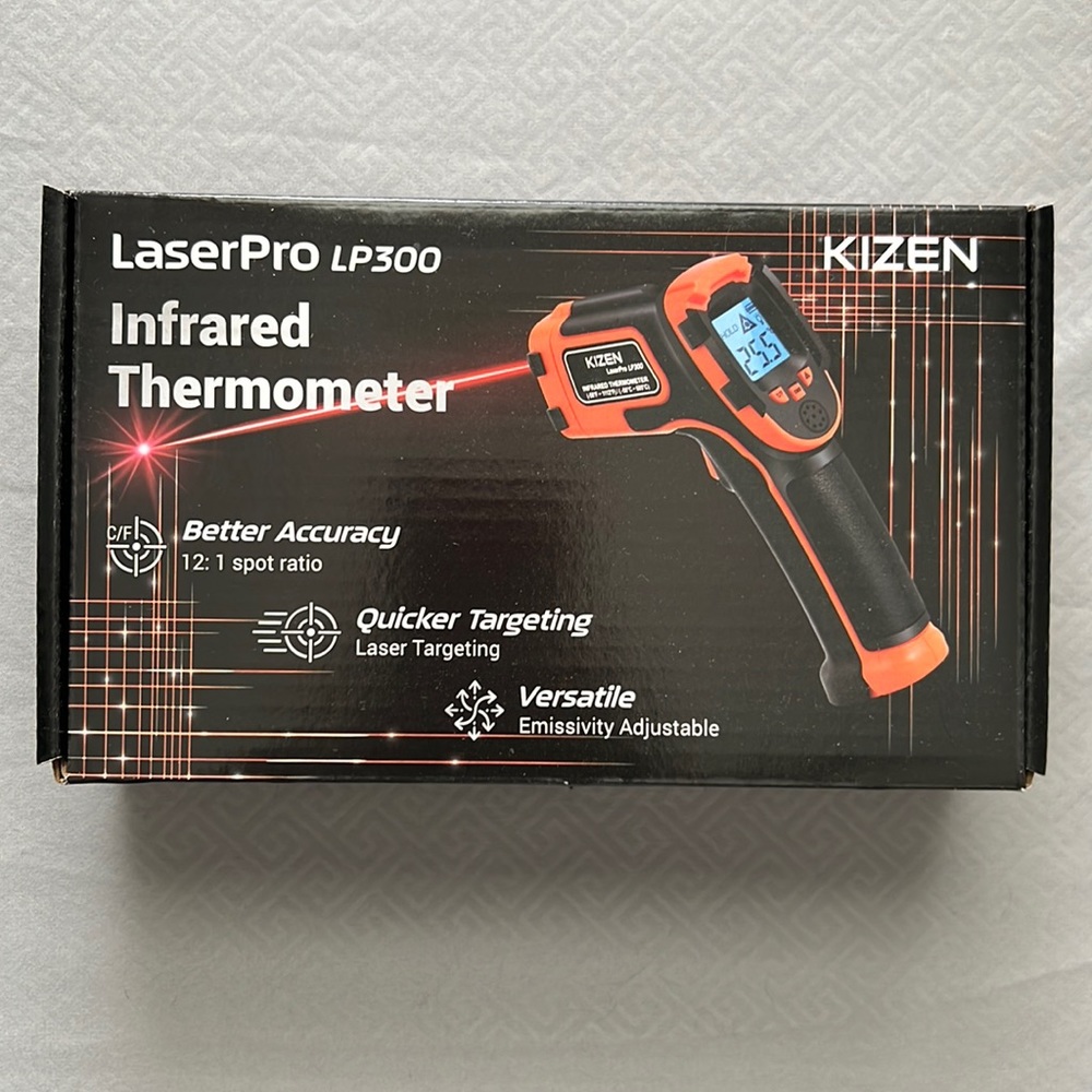 NIB! Kizen LaserPro Infrared Thermometer